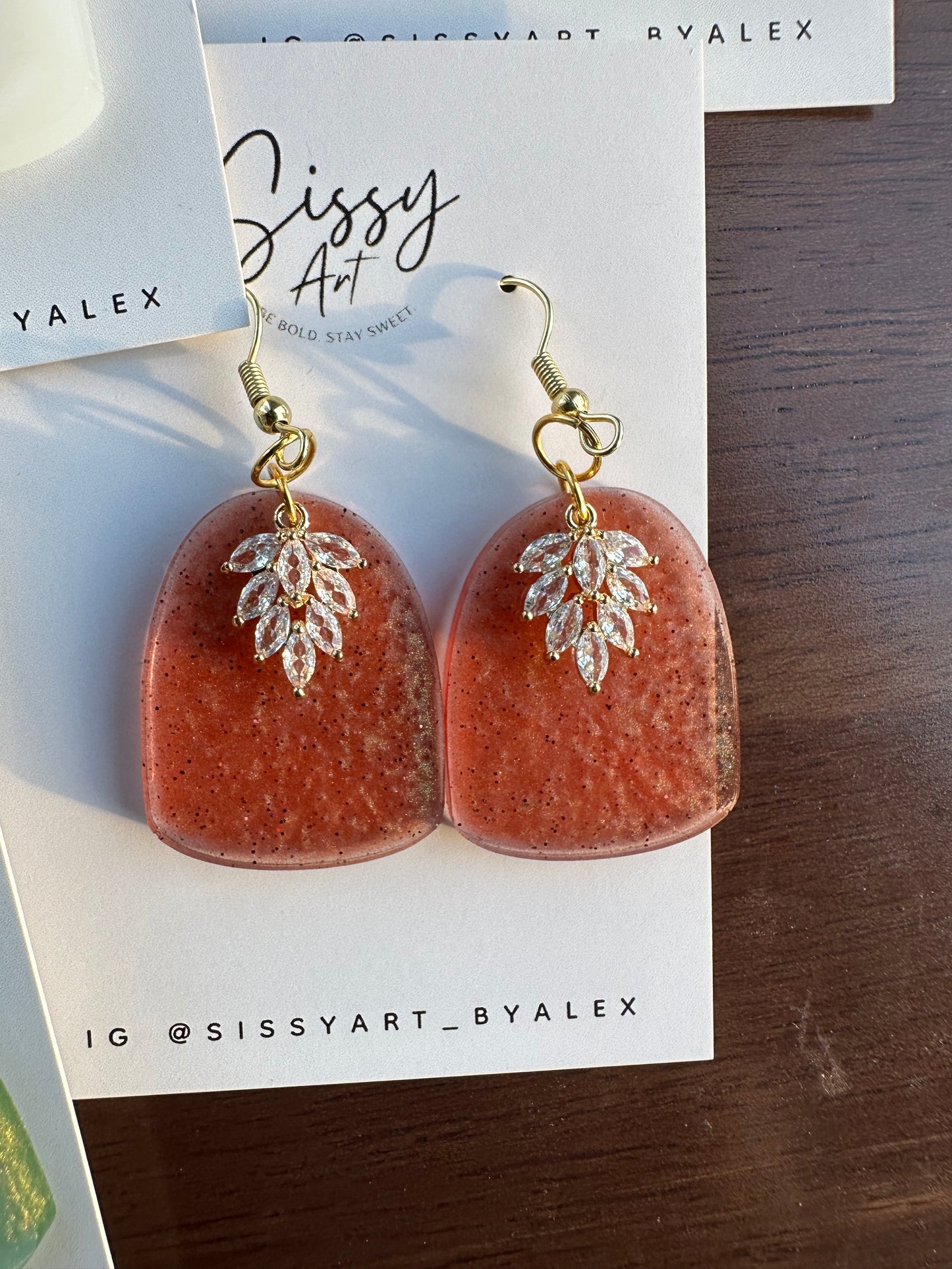 Everyday Arch Earrings - Shifting Rose